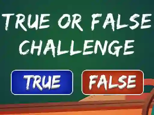 Laro  True Or False Challenge online