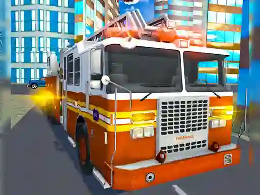 Laro Fire City Truck Rescue Driving Simulator online