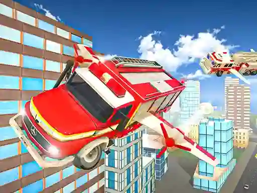 Laro Flying Fire Truck Driving Sim online