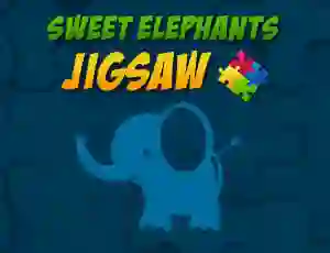 Laro Sweet Elephants Jigsaw online