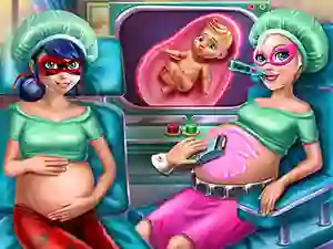 Laro Hero BFFs Pregnant Check up online