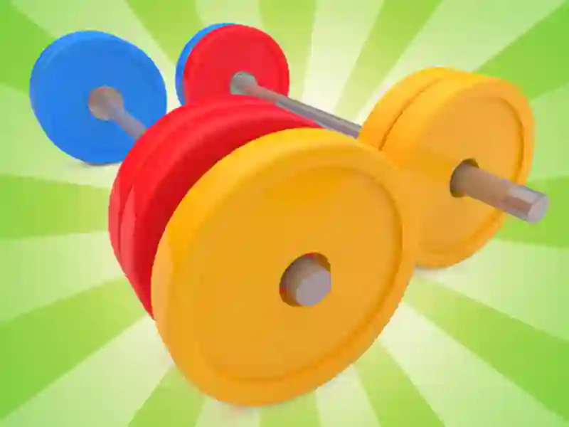Laro Barbell Sort Puzzle online