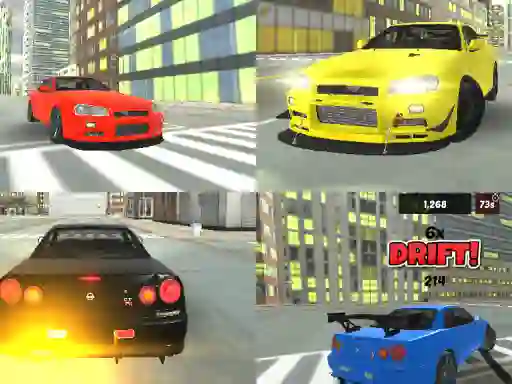 Laro Skyline Drift 3d online