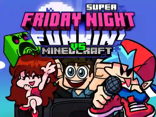 Laro Super Friday Night Funkin Vs Minecraft online