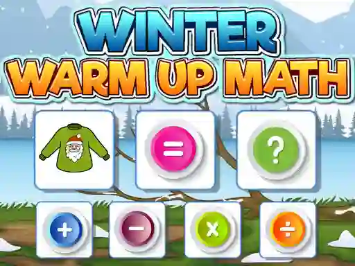 Laro Winter Warm Up Math online