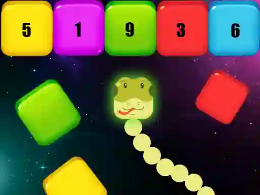Laro Snake Blocks and Numbers online