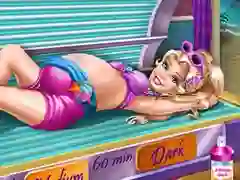Laro Pregnant Princess Tanning Solarium online