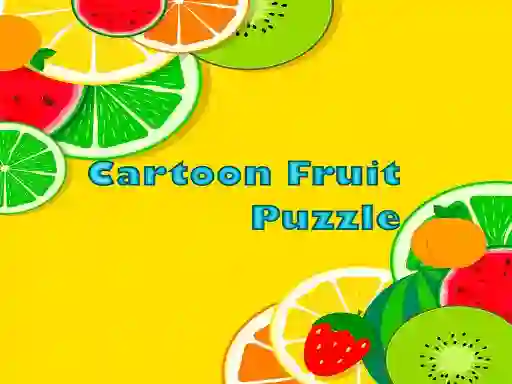 Laro Cartoon Fruit Puzzle online