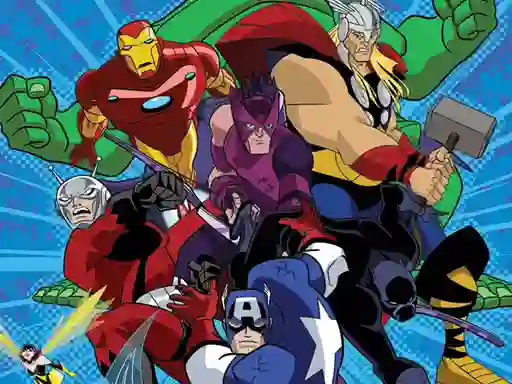 Laro Avengers Coloring online