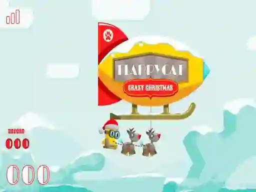 Laro FlappyCat Crazy Christmas online