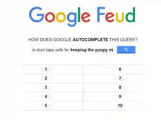 Laro Google Feud online