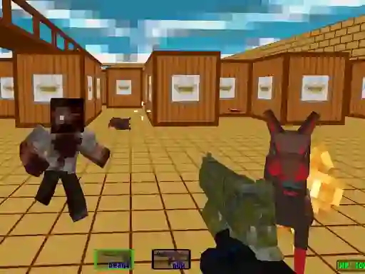 Laro Pixel Swat Zombie Survival online