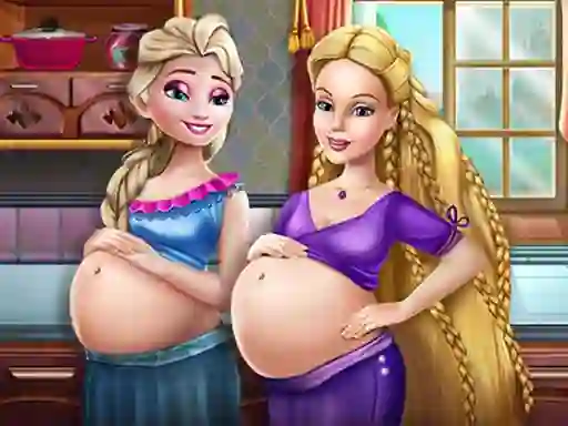 Laro Happy Princesses Pregnant BFFS online