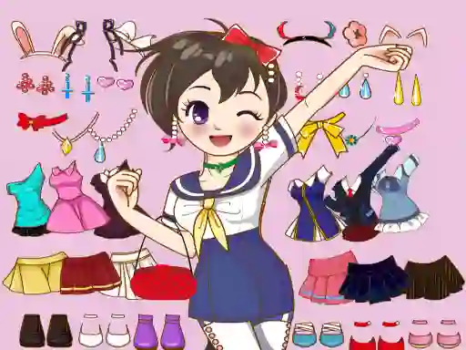 Laro Anime Dress Up Mania online