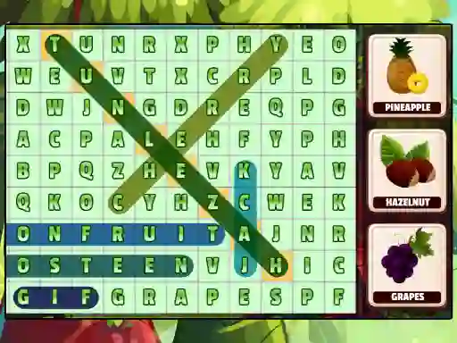 Laro Word Search Fruits online