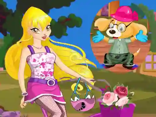 Laro Winx Stella and Puppy online