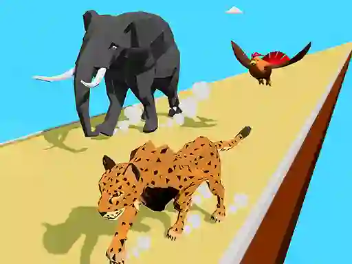 Laro Animal Transform Race 3D online