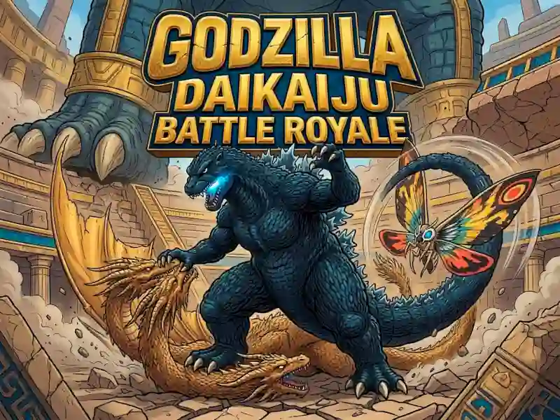 Laro Godzilla Daikaiju Battle Royale online