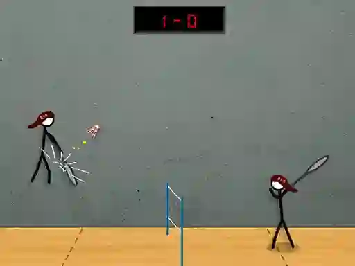 Laro Stick Figure Badminton 2 online