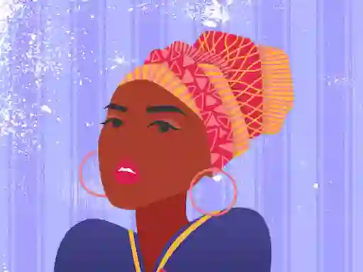 Laro African Princess Jigsaw online