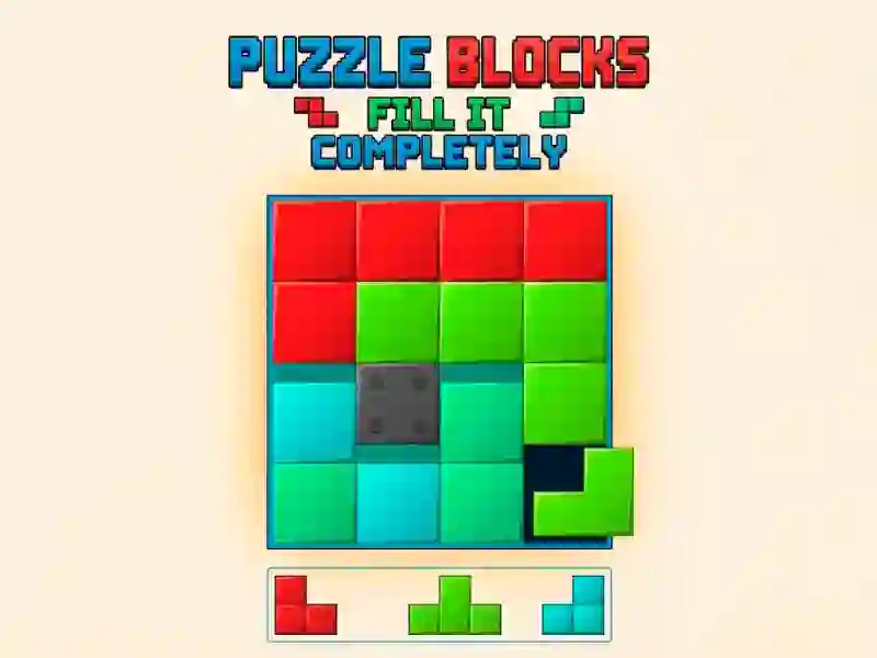 Laro Puzzle Blocks: Fill It Completely online