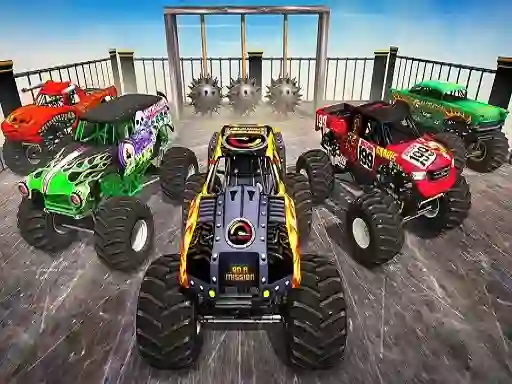 Laro Monster Truck Impossible Stunt Track online