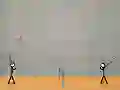 Laro Stick Figure Badminton online