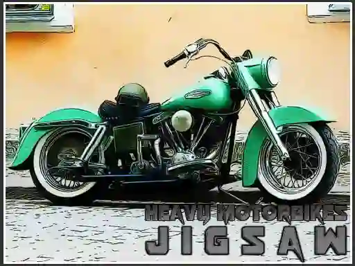 Laro Heavy Motorbikes Jigsaw online