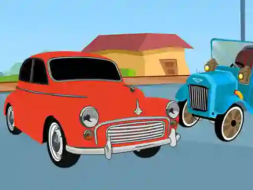 Laro Old Timer Cars Coloring online