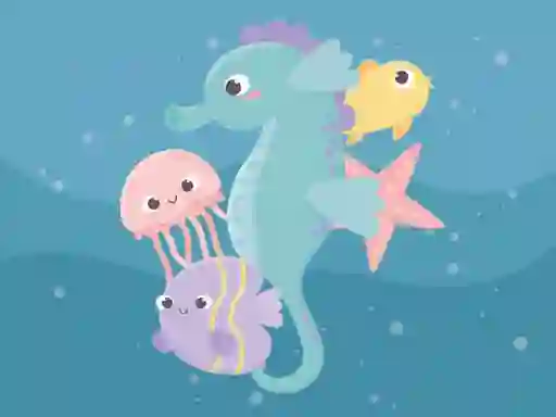 Laro Adorable Fish Memory online