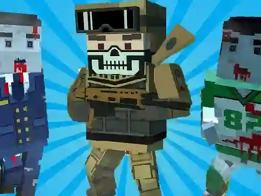 Laro Blocky Shooting Arena 3D Pixel online