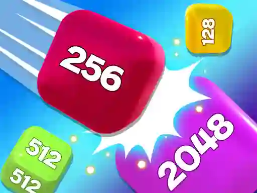 Laro Chain Cube 2048 3D Merge Game online