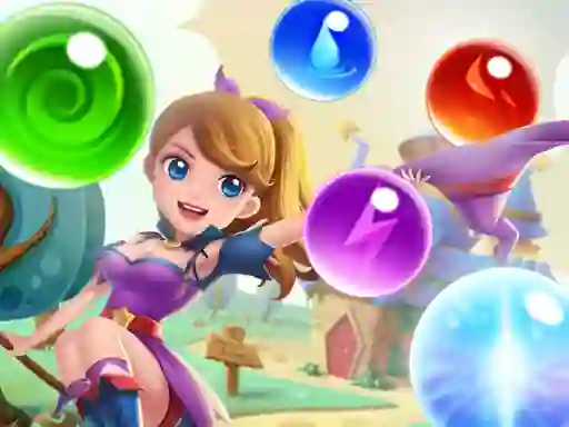 Laro Magical Saga Bubble Witch Shooter online