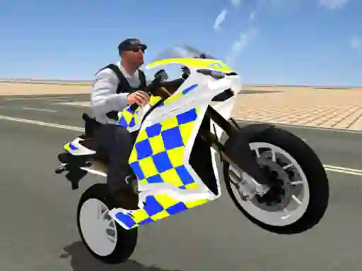 Laro Super Stunt Police Bike Simulator 3D online