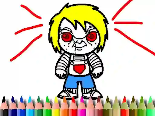 Laro Scary Boy Coloring Book online