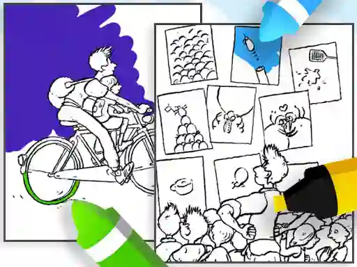 Laro Coloring Mees Kees online