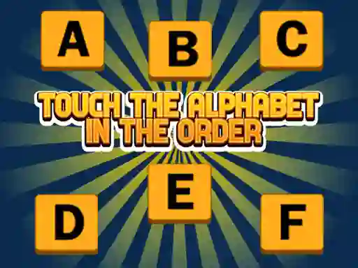 Laro Touch The Alphabet In The Oder online