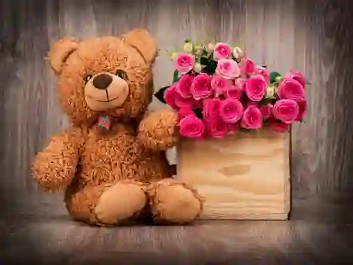 Laro Cute Teddy Bears Puzzle online