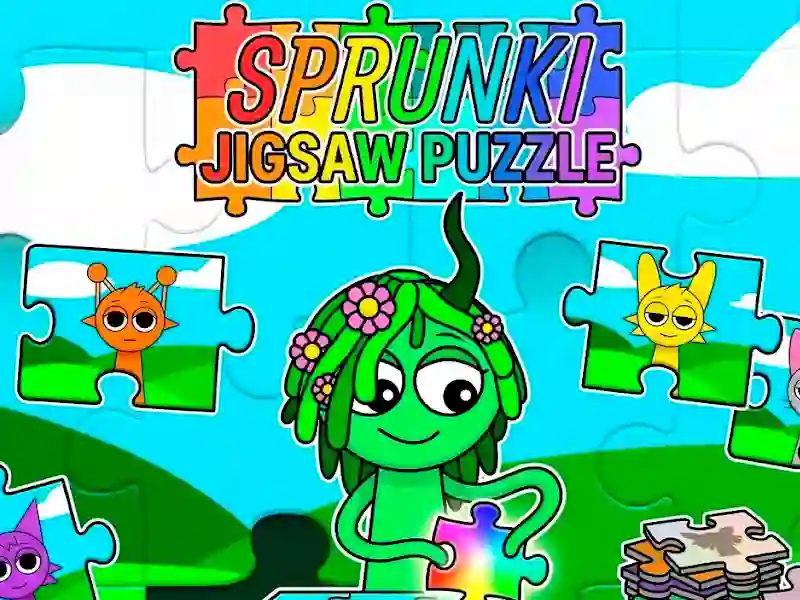 Laro Sprunki Jigsaw Puzzle online