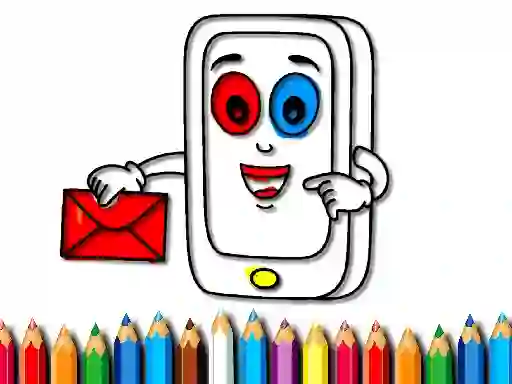 Laro Mobile Phone Coloring Book online