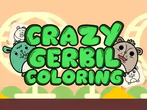 Laro Crazy Gerbil Coloring online