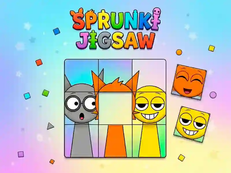 Laro Sprunki Jigsaw online