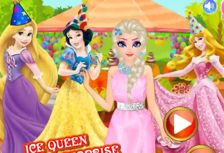 Laro Ice Queen Birthday Surprise online