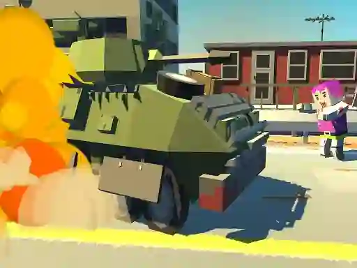 Laro Tank vs Zombie online