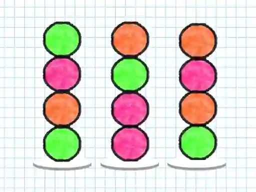 Laro Ball Sort Paper Note online