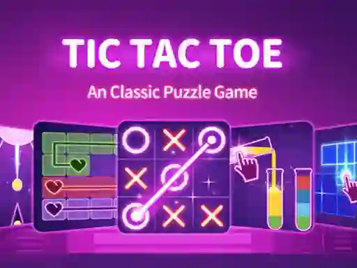 Laro Tic Tac Toe: A Group Of Classic Game online