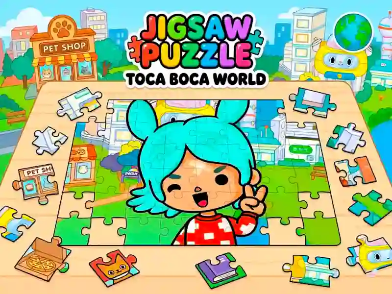 Laro Jigsaw Puzzle: Toca Boca World online