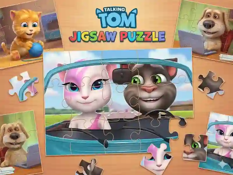 Laro Talking Tom Jigsaw Puzzle online