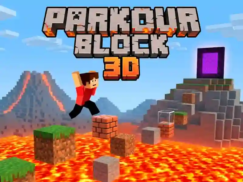 Laro Parkour Block 3d online