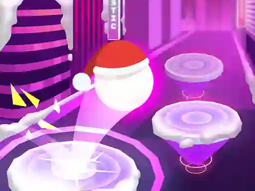 Laro Hop Ball 3D: Dancing Ball on Marshmello Tiles Road online